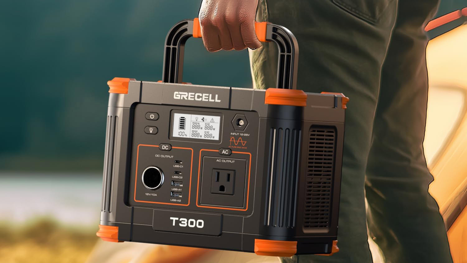 GRECELL T300 being carried GRECELL T300 being carried - Battery deals