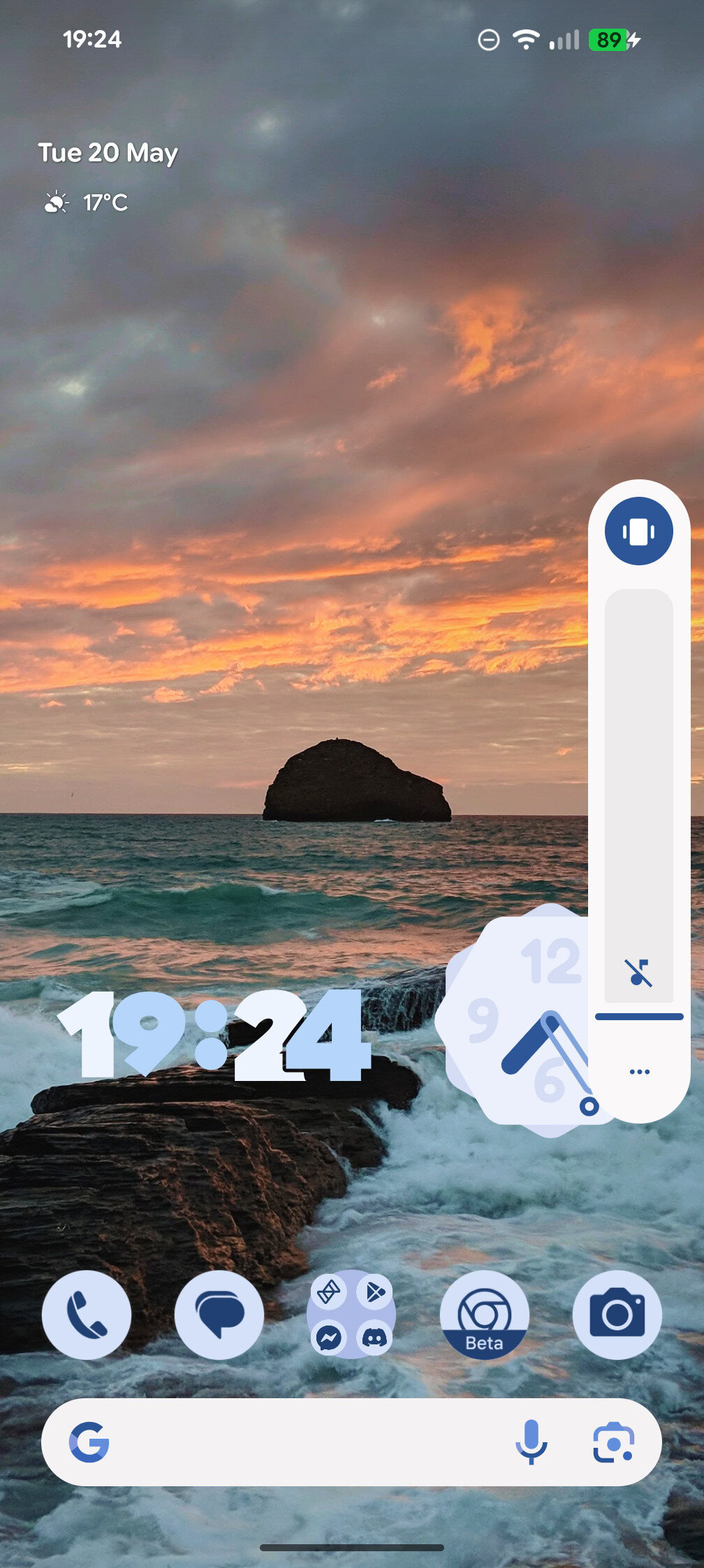 New volume slider design in Android 16 QPR1 Beta 1