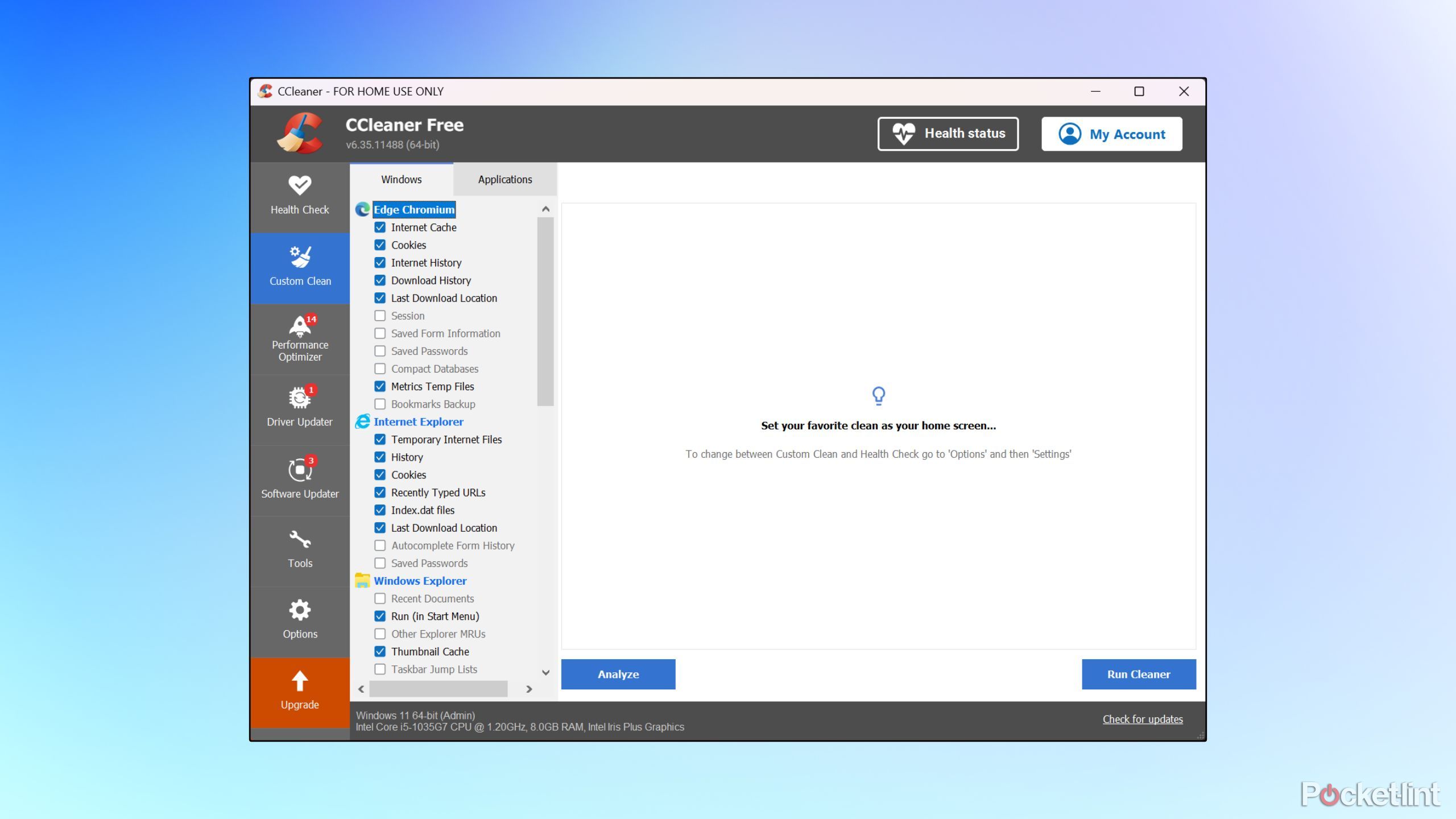 CCleaner screenshot