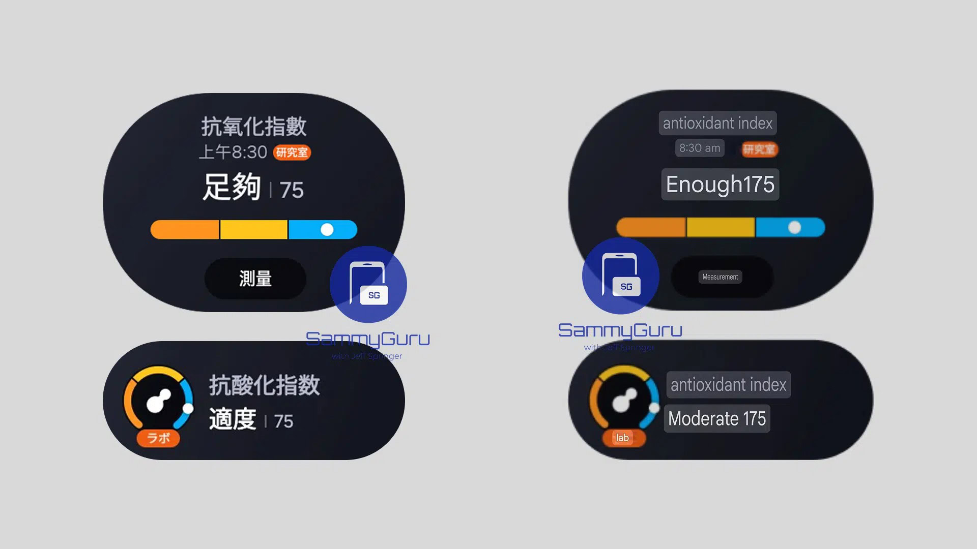 One UI Watch 8 antioxidant index One UI Watch 8 antioxidant index