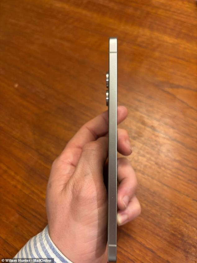 The S25 Edge's slim design makes a big difference in the hand and looks great with the sleek titanium frame