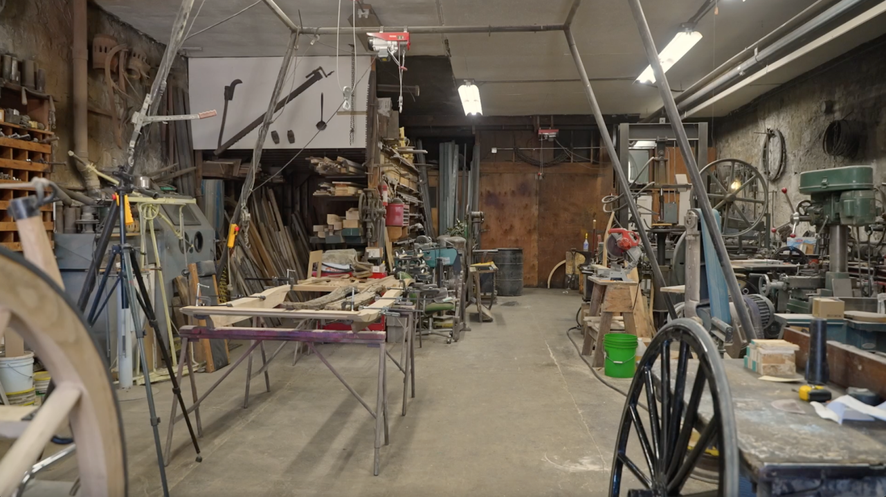 Dave Engel's workshop