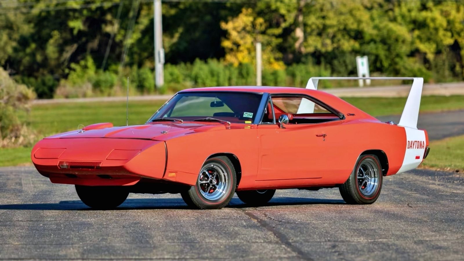 Orange 1969 Dodge Daytona