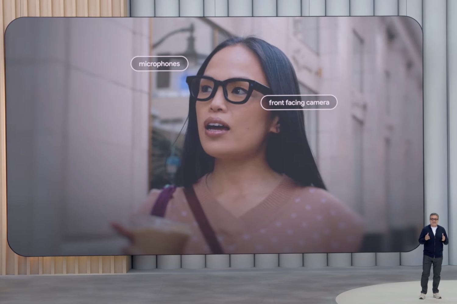 A still image taken from Google I/O 2025's keynote.