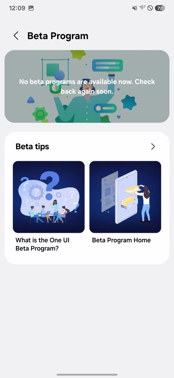 One UI 8 beta sign up members app 1