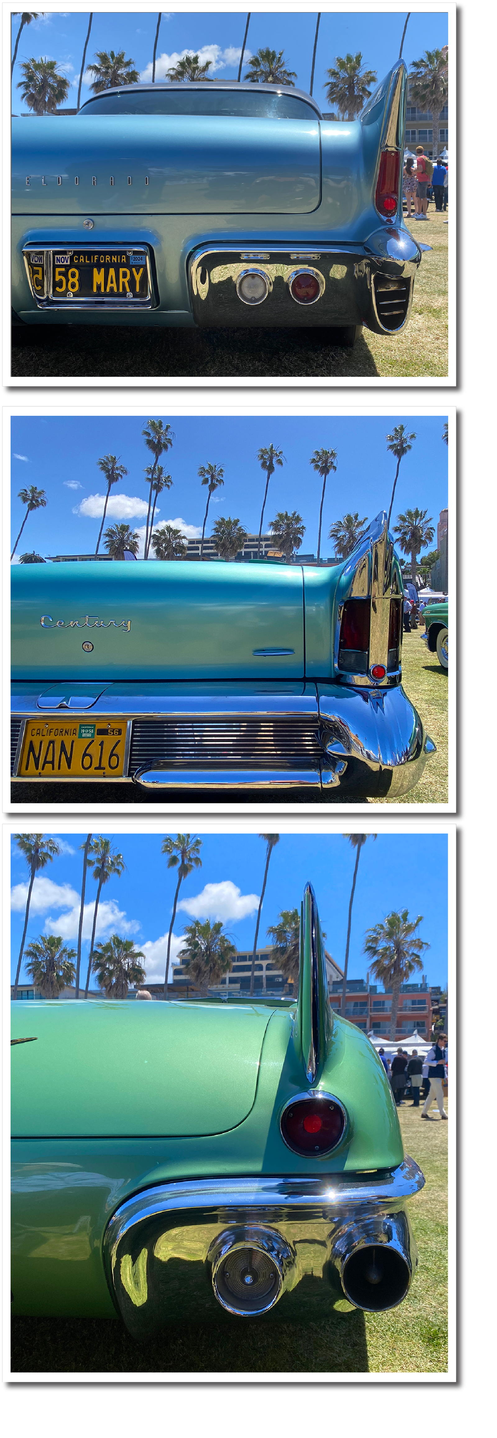 50's Cars Rears
