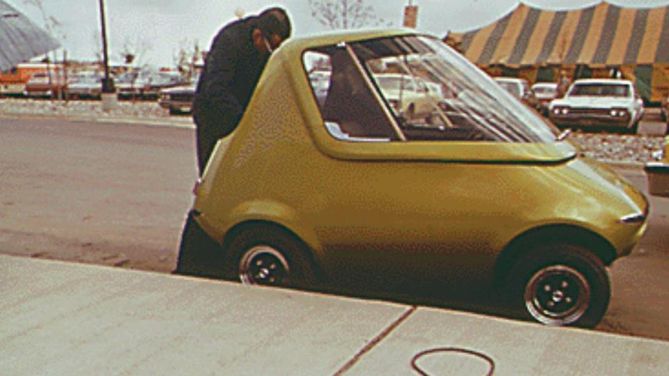 gm electric car retro