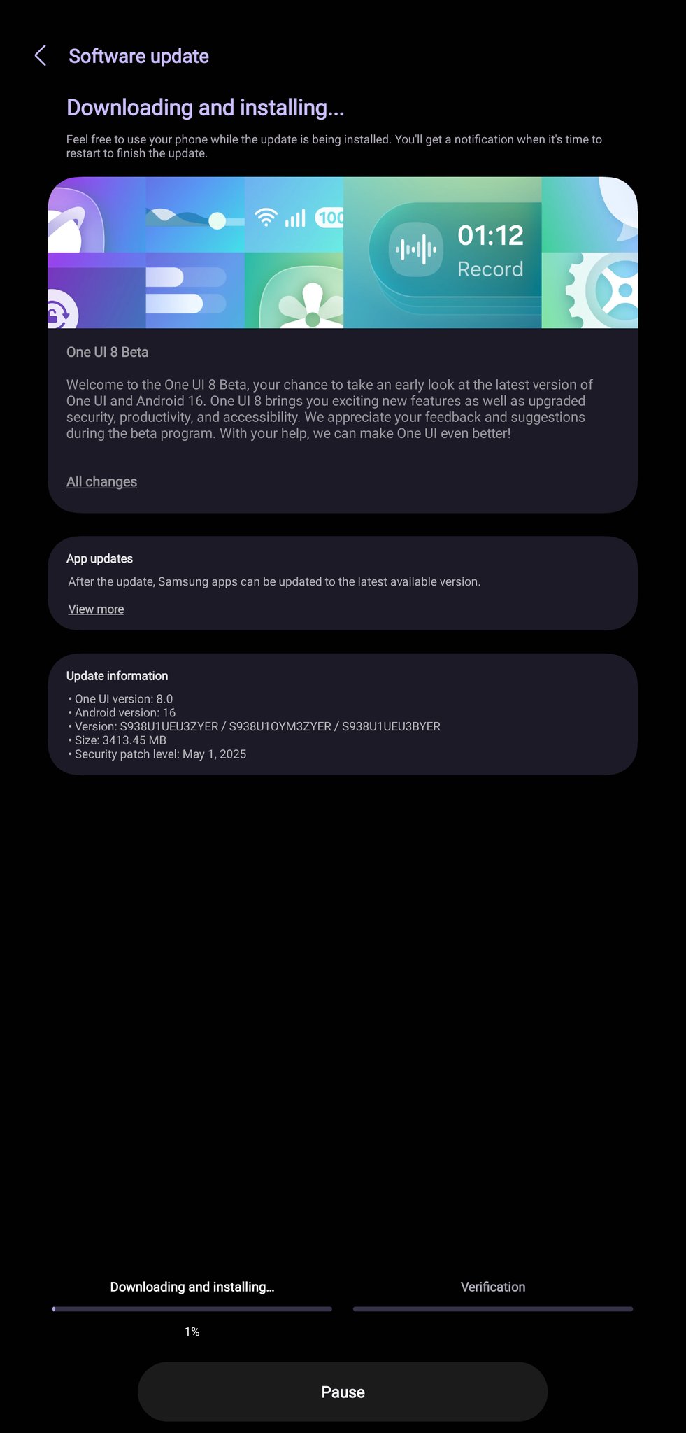 Samsung Galaxy S25 First One UI 8 beta 3 Samsung Galaxy S25 First One UI 8 beta 3