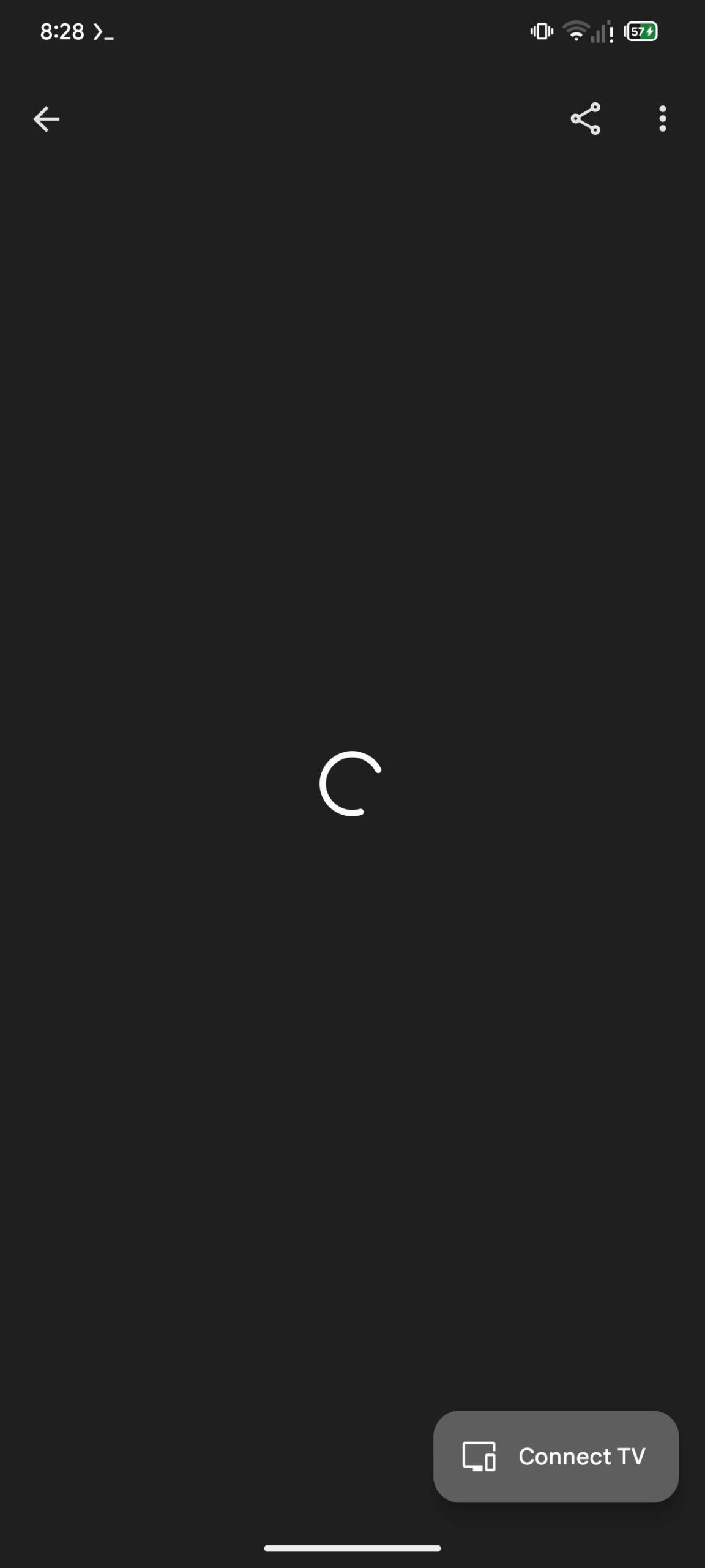 Google TV UI screenshot old 2