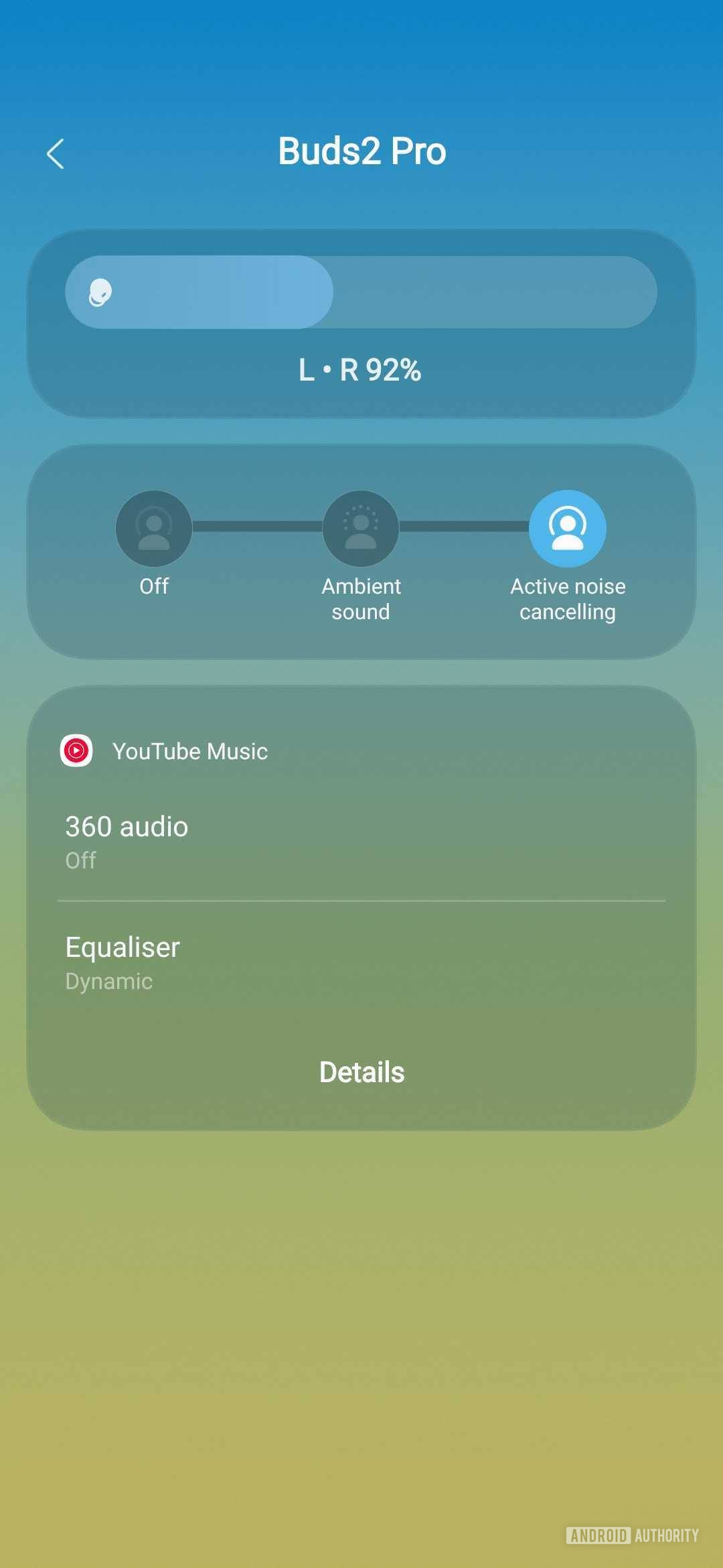 One UI 8 lock screen media player earbud controls shortcut 1