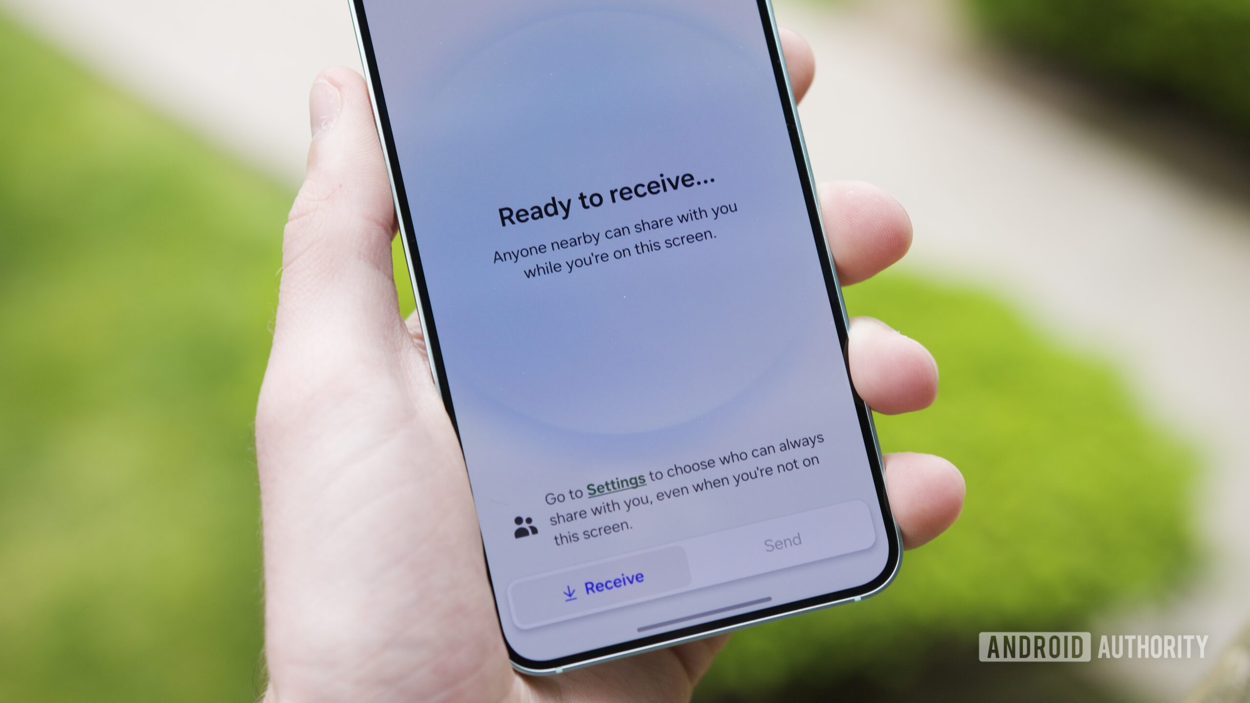 samsung one ui 8 beta quick share new interface New Quick Share interface in the One UI 8 beta.