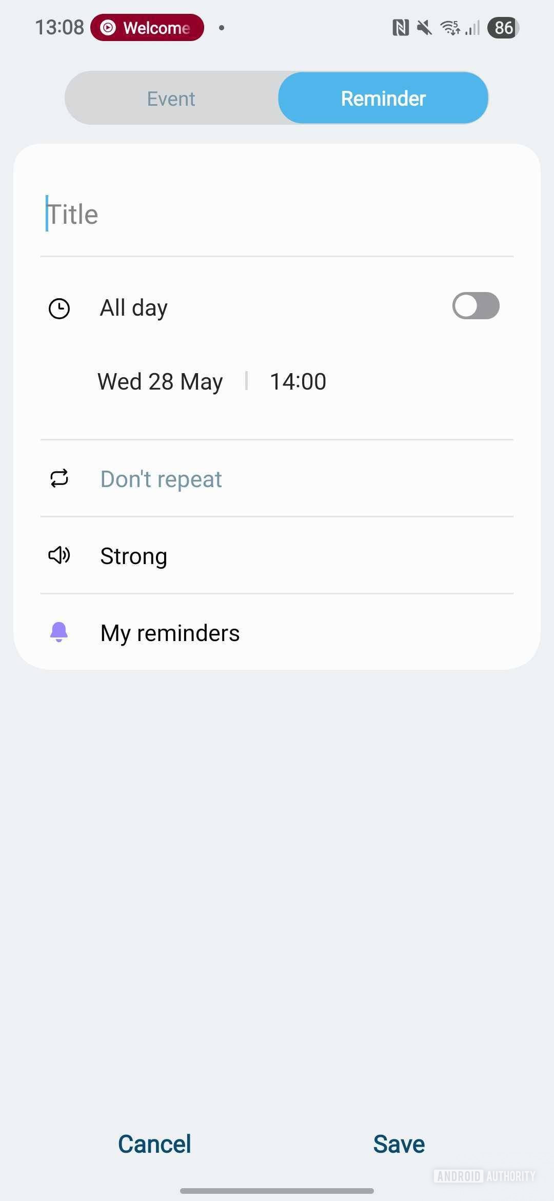 Samsung Calendar One UI 8 reminder integration Samsung Calendar One UI 8 reminder integration