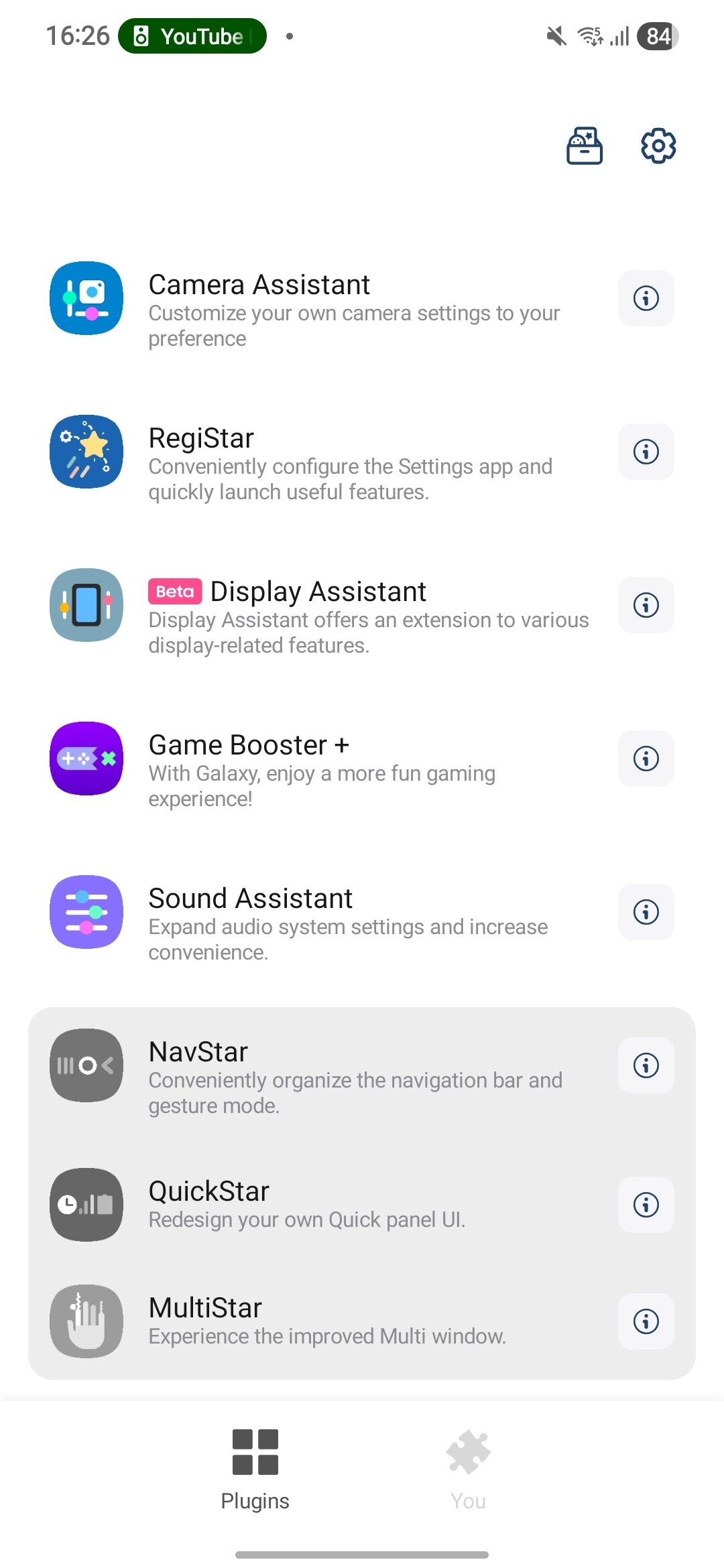 Good Lock One UI 8 A screenshot of Good Lock on One UI 8