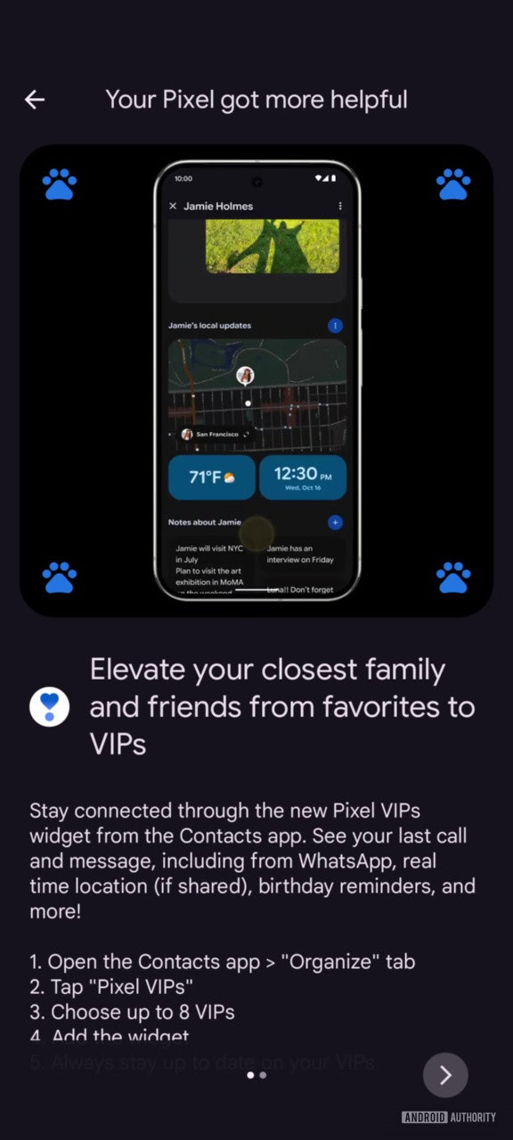 Google Contacts Pixel Besties widget (4)