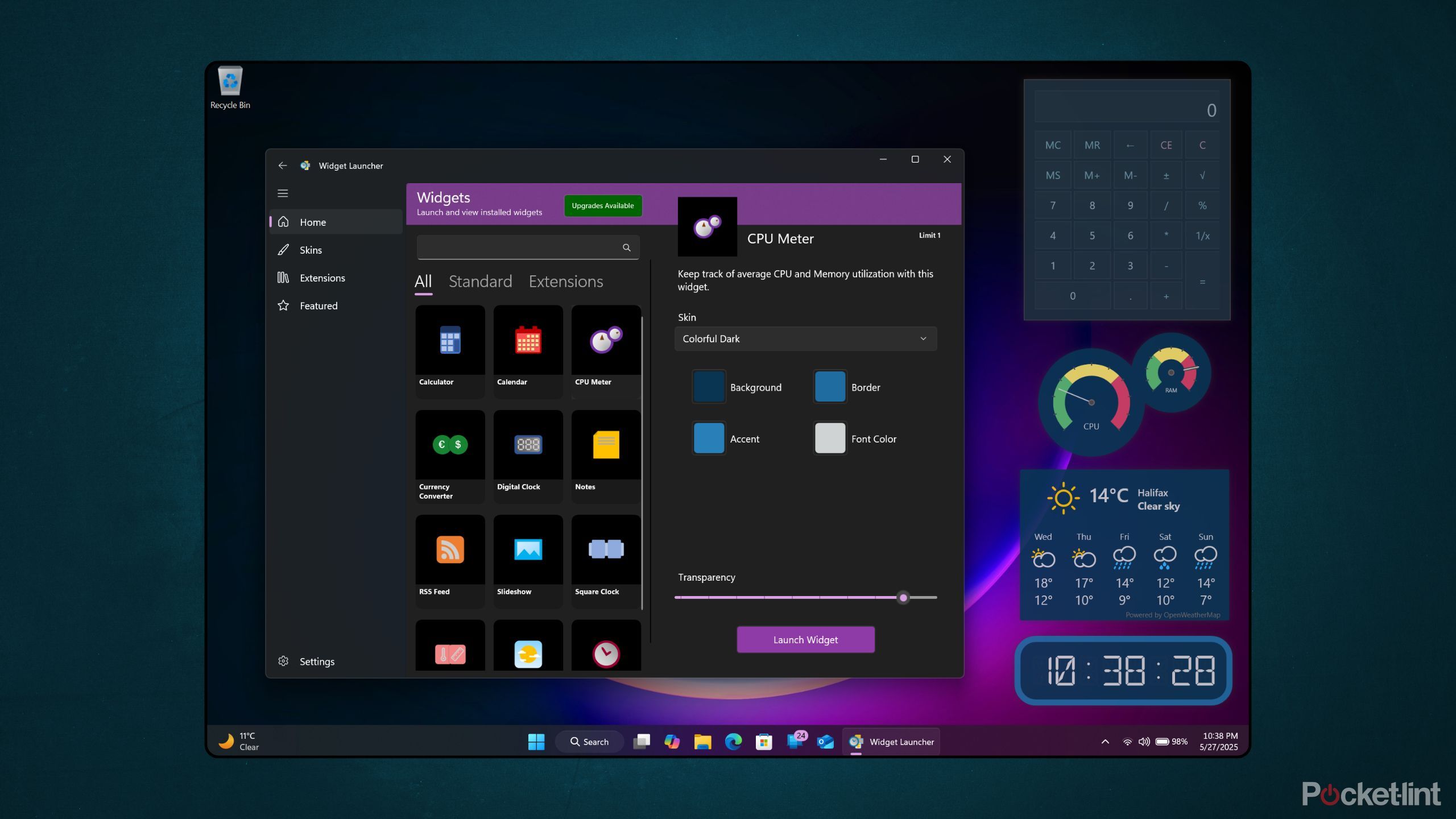 Widget Launcher screenshot