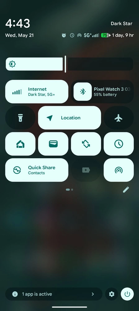 Android 16 resizable Quick Settings 1