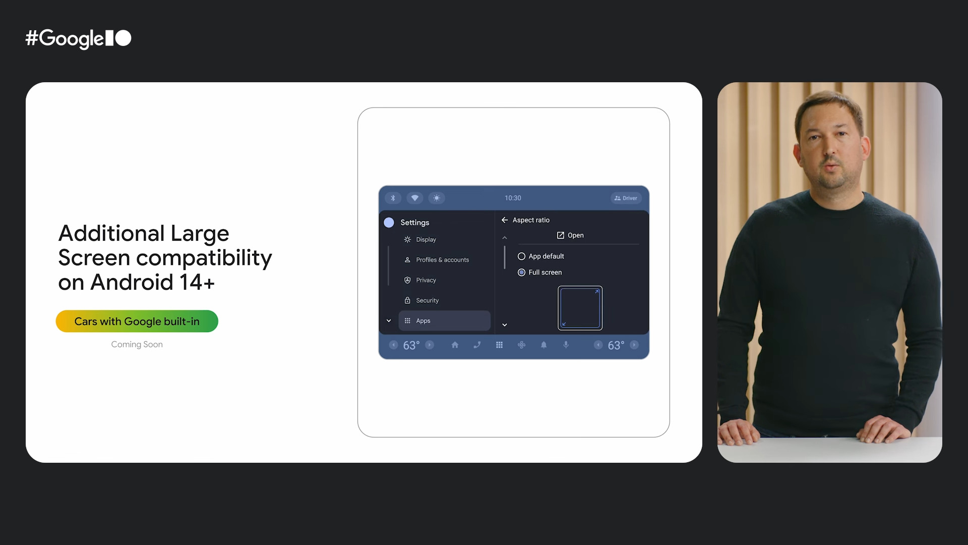 Android Automotive large screen compatibility Android Automotive large screen compatibility