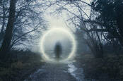 Illustration of a spectre-like ghost