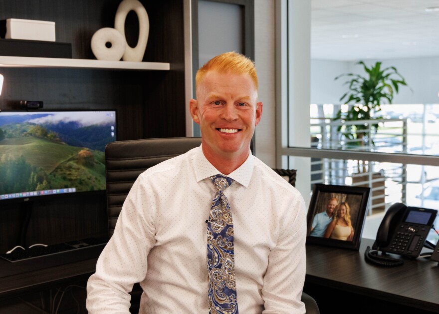 President of Bloomington-Normal's O'Brien Auto Team Ryan Gremore.