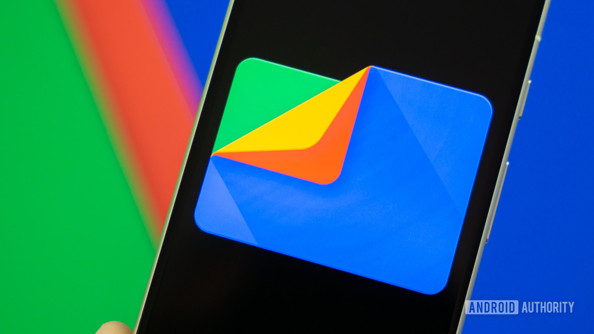 Google Files app logo on smartphone with colored background Stock photo 5 Google Files app logo on smartphone with colored background Stock photo 5