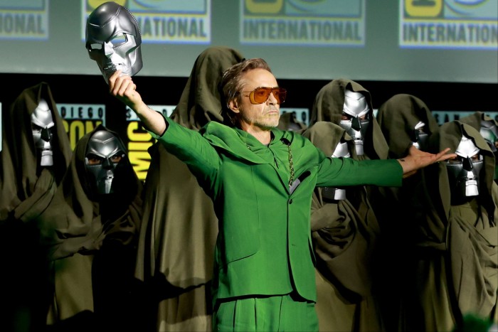 Actor Robert Downey Jr at the 2024 Comic-Con International in San Diego