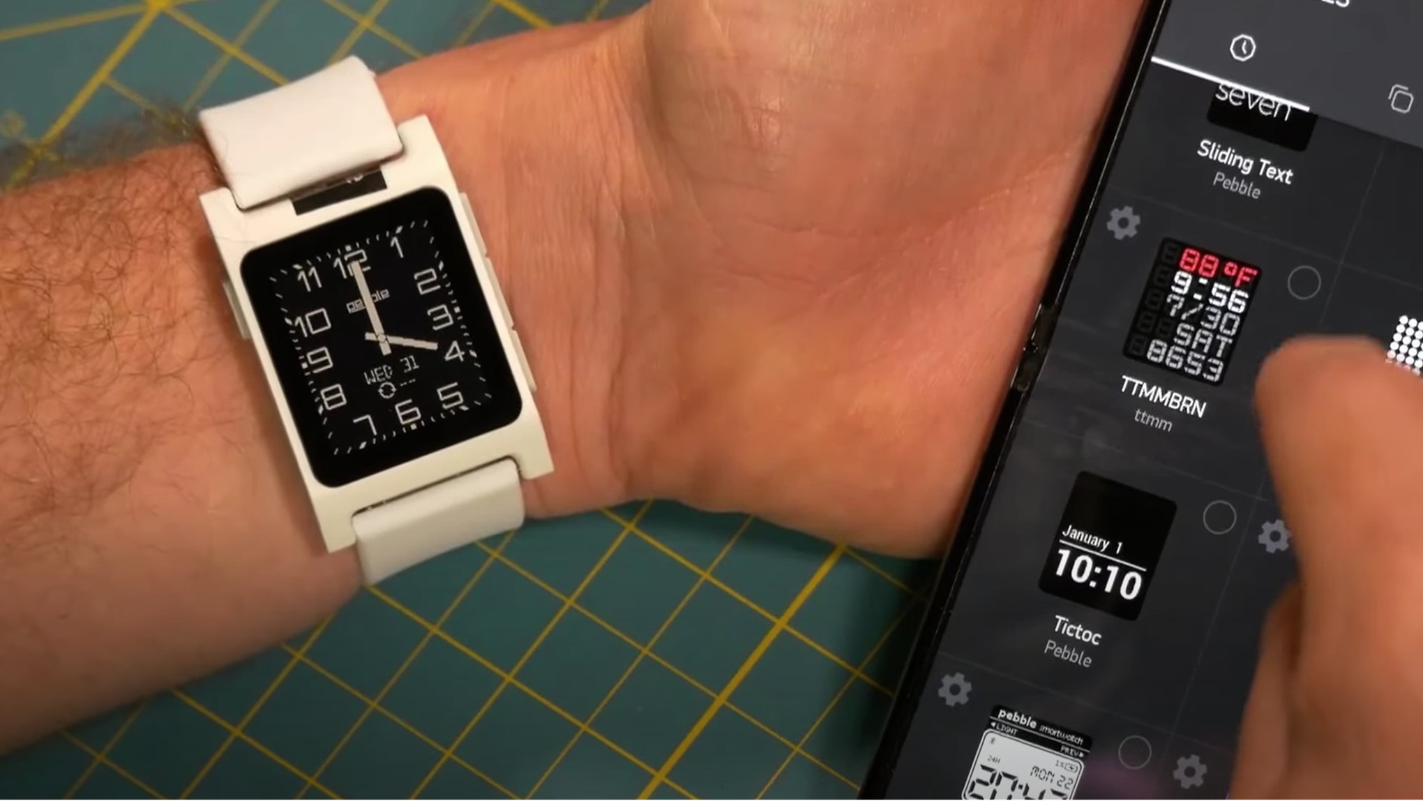 Core 2 Duo PebbleOS Watch Faces Demo Core 2 Duo PebbleOS Watch Faces Demo
