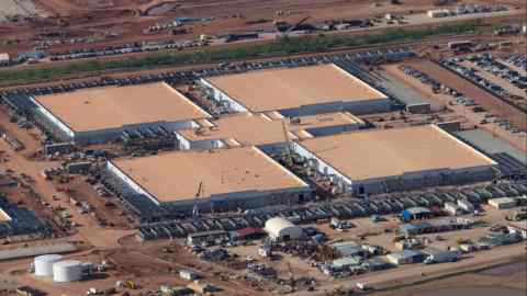 A 1.2 gigawatt data centre being built in Abilene, Texas, that will supply computing power to OpenAI