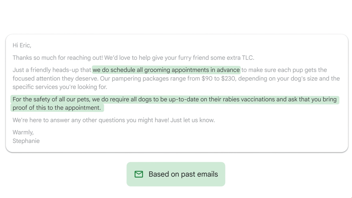 Google Gemini in Gmail
