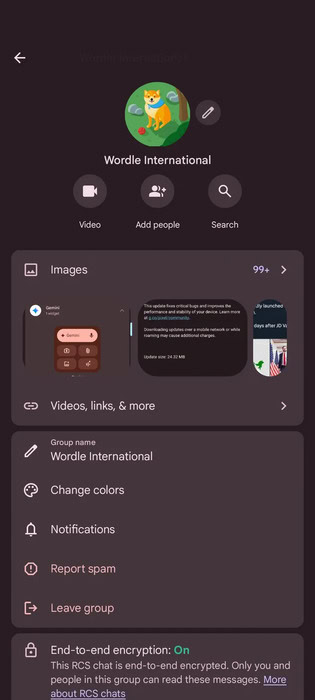 custom RCS group icons in Google Messages Custom RCS group icons in Google Messages