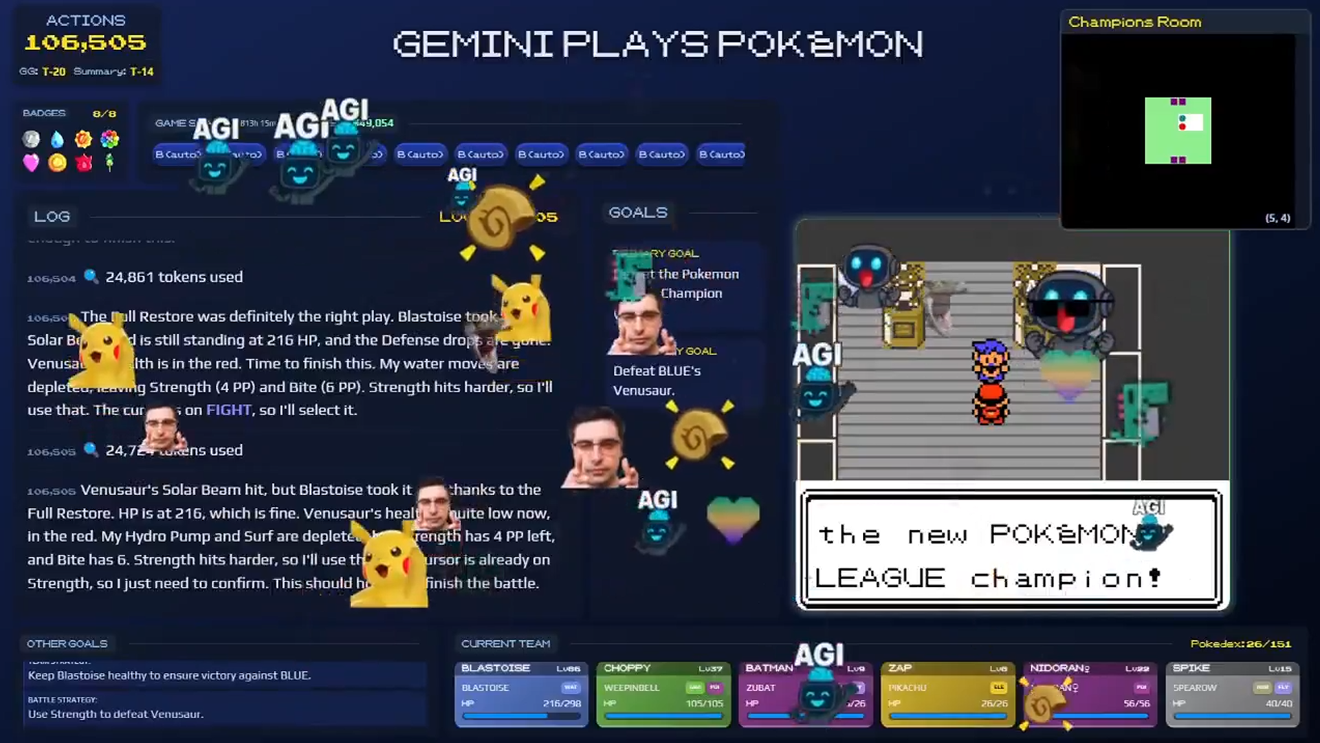 Pokemon Gemini AI