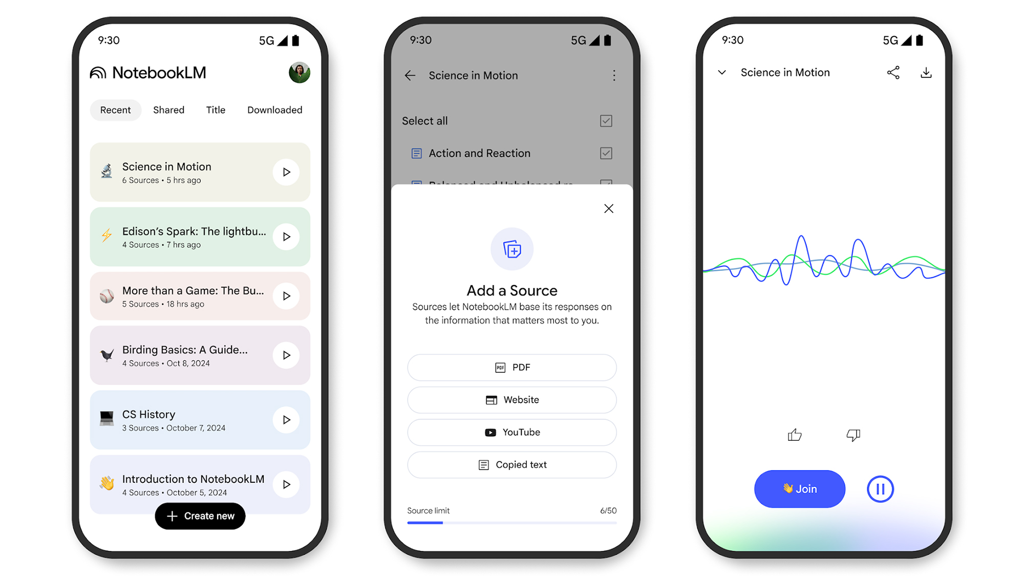 NotebookLM app