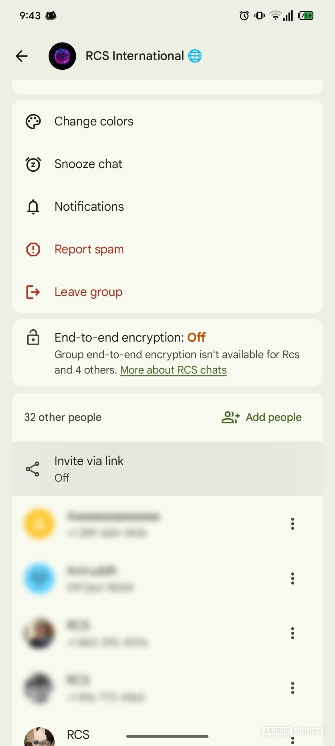 Google Messages Invite via link 1