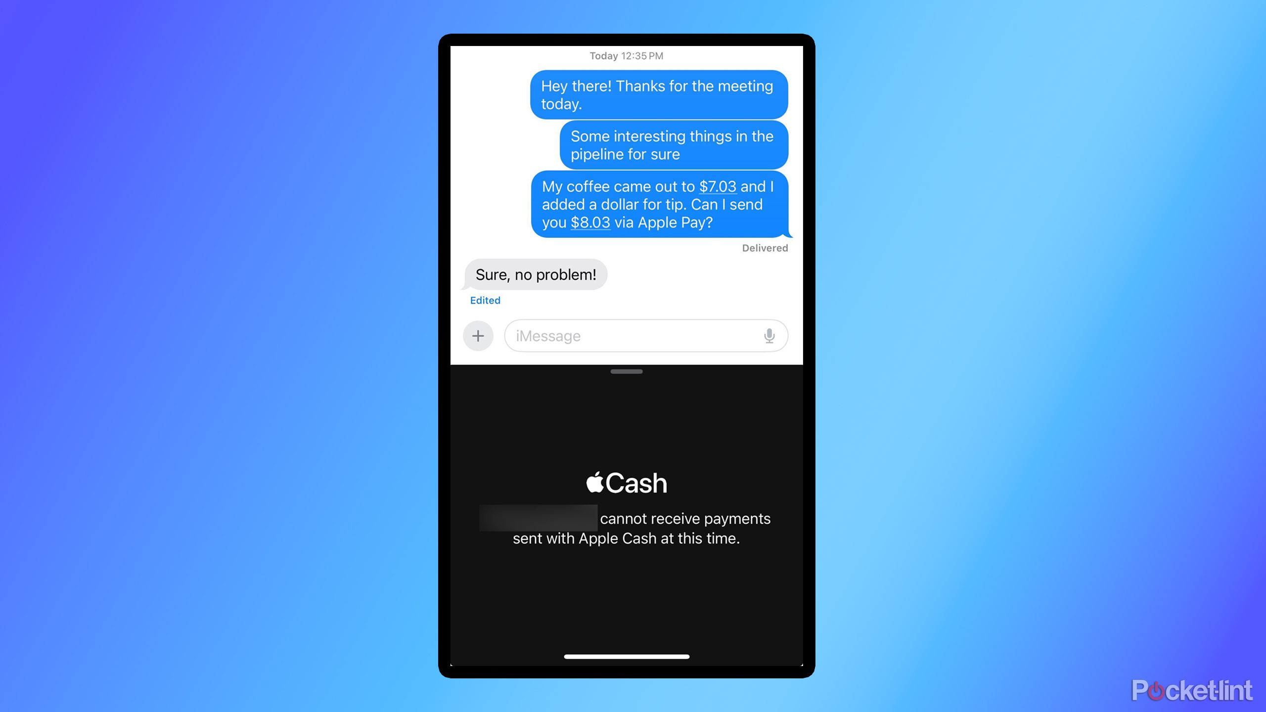 Apple Pay outage.