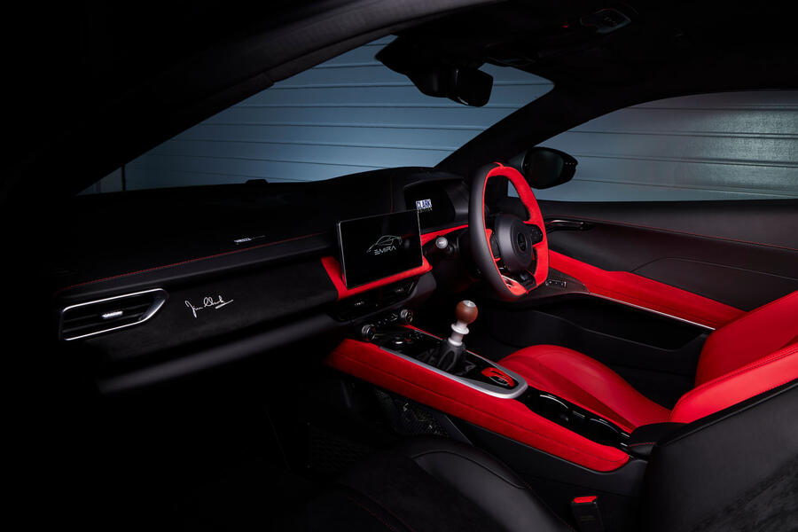 Lotus Emira Clark Edition interior