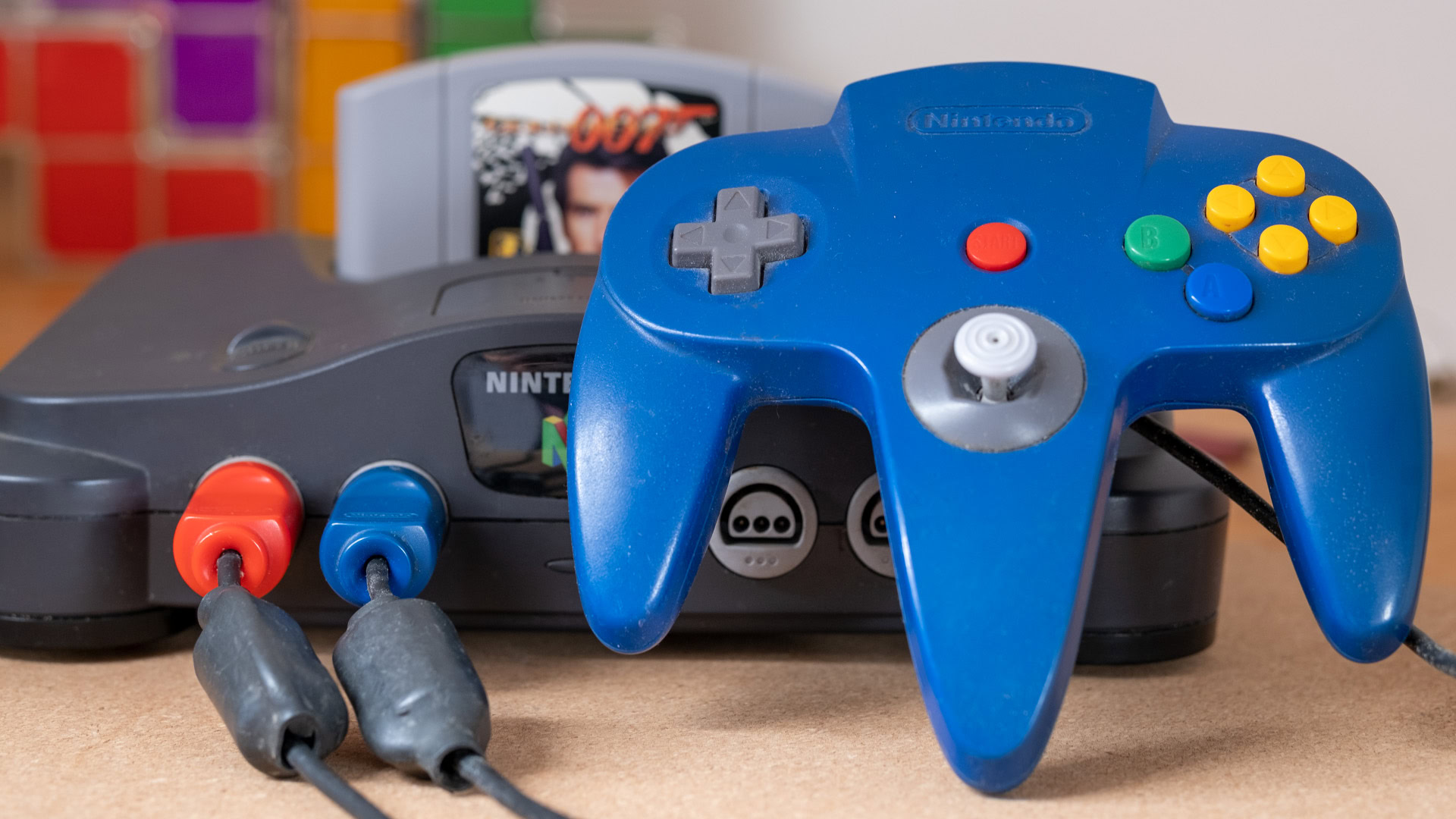N64 controller blue N64 controller blue