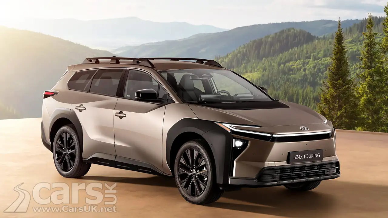 New Toyota bZ4X Touring front view