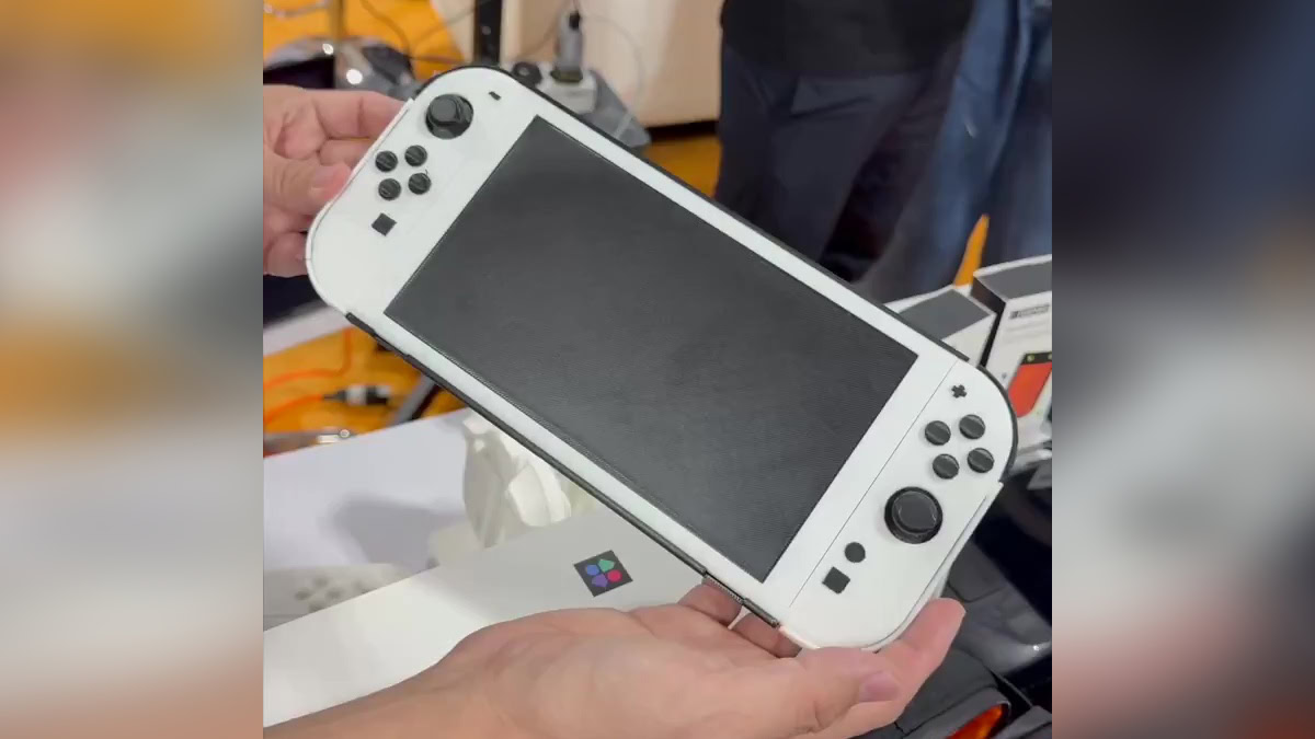 Nintendo Switch 2 mockup shown off at CES 2025 Nintendo Switch 2 mockup shown off at CES 2025