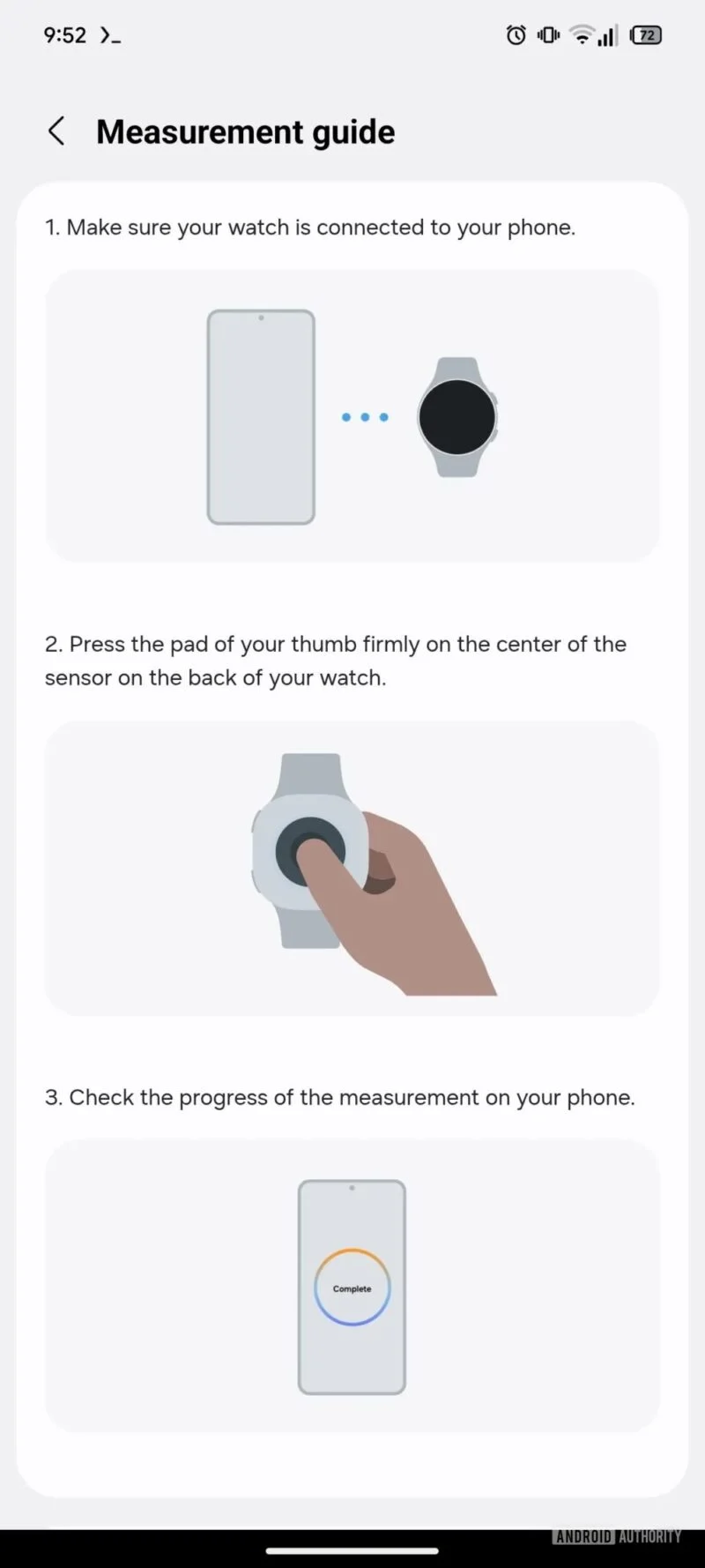 One UI 8 Watch Antioxidant Index