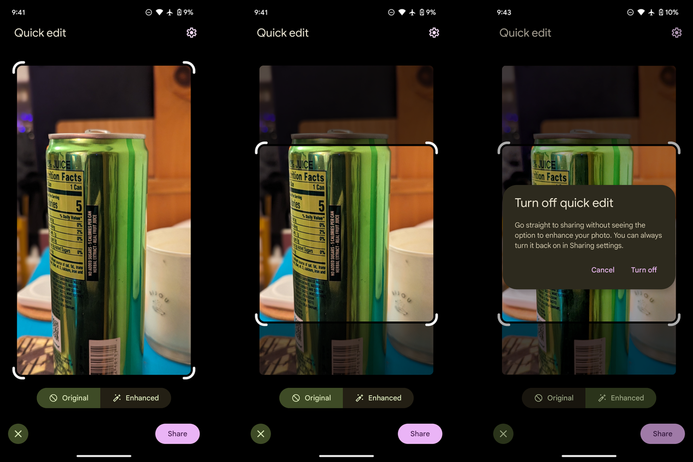 Google Photos Quick Edits The Verge image 1