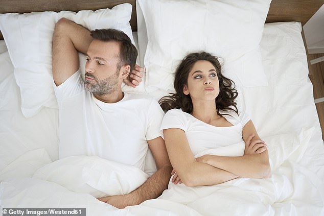 The ‘death-by-comparison’ effect is an obvious indication that your relationship is in trouble or on its last legs (file photo)