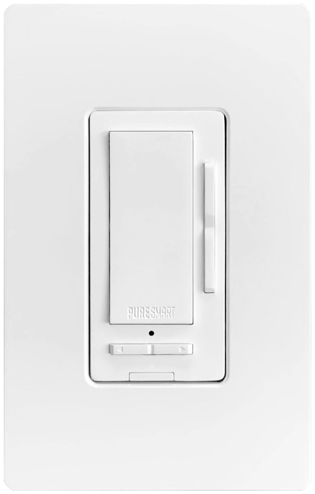 White wall mounted remote controller