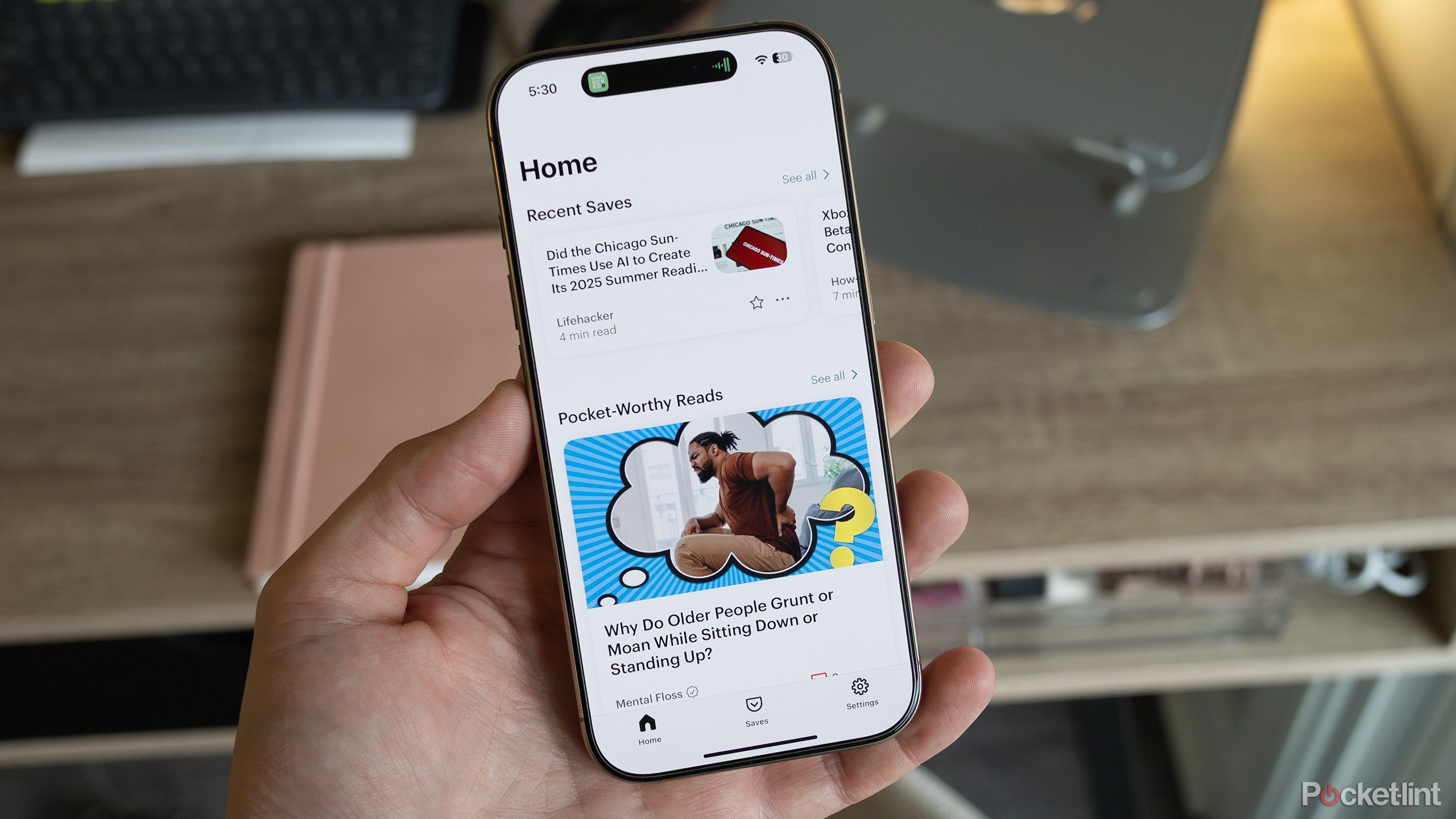Pocket app