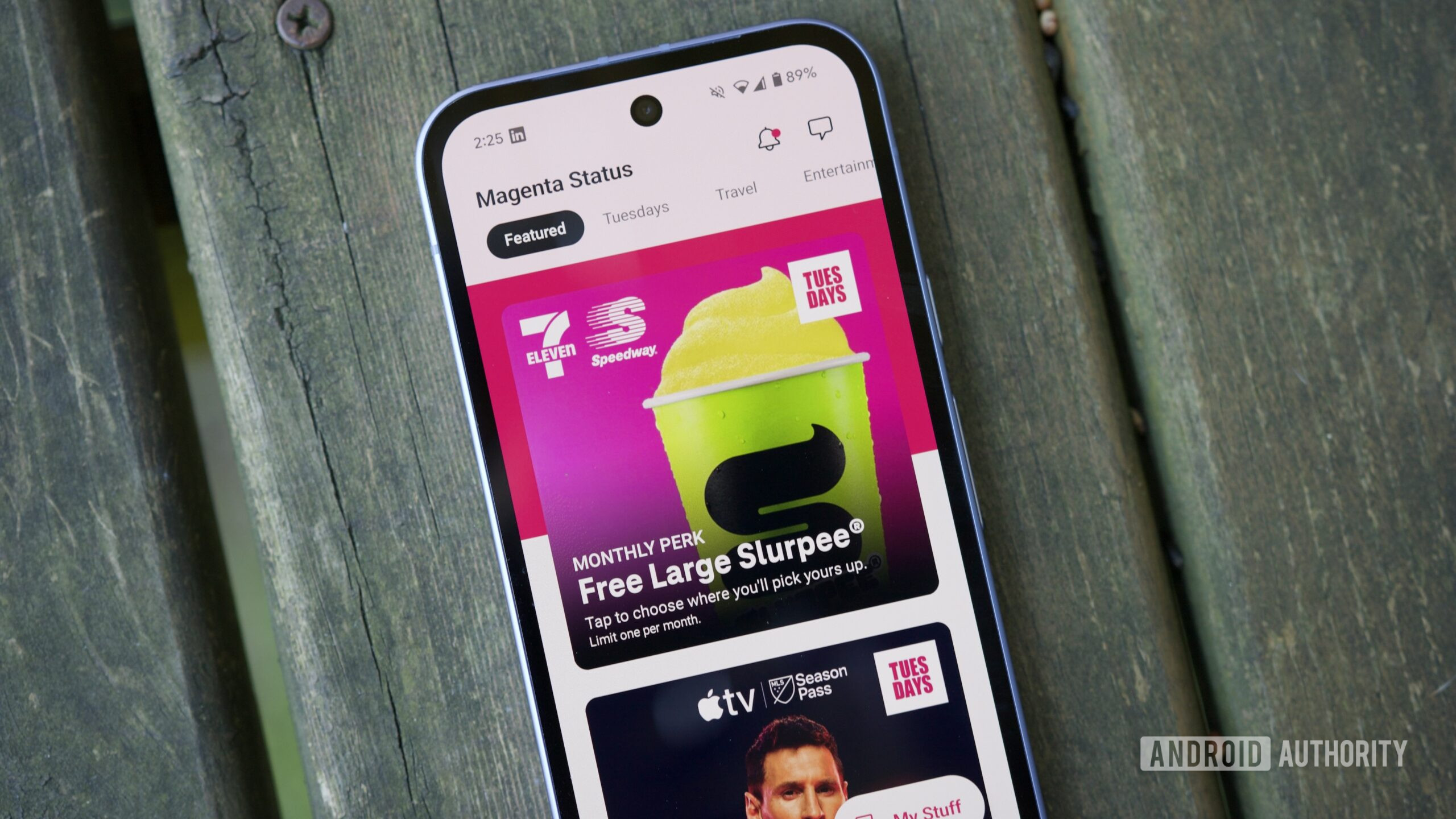 t mobile app t life tuesdays page Magenta Status/T-Mobile Tuesday page in the T-Life app.