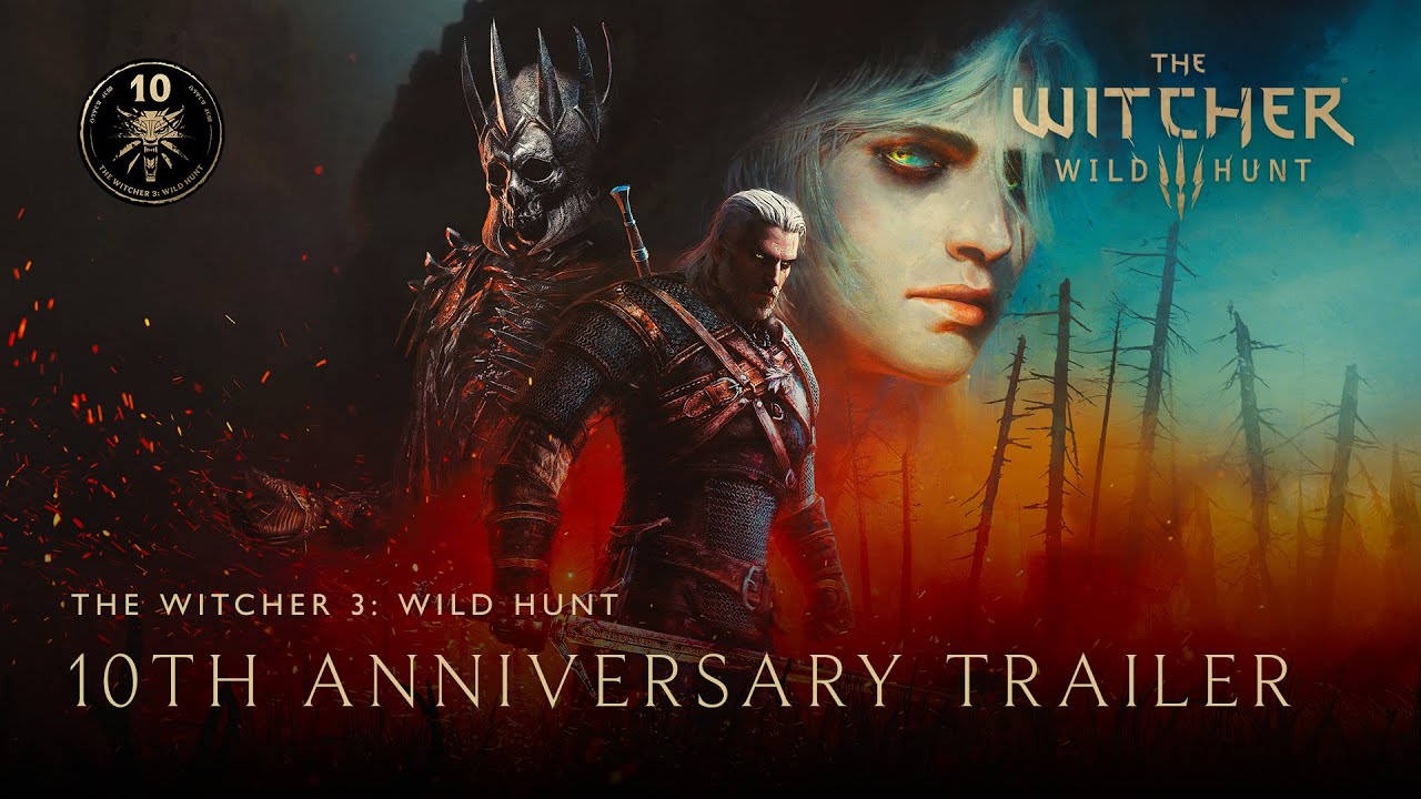The Witcher 3: Wild Hunt — 10th Anniversary Trailer - YouTube