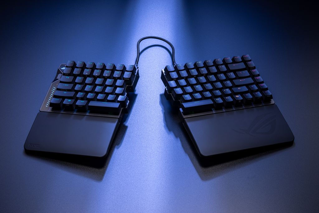 Asus ROG Falcata split gaming keyboard