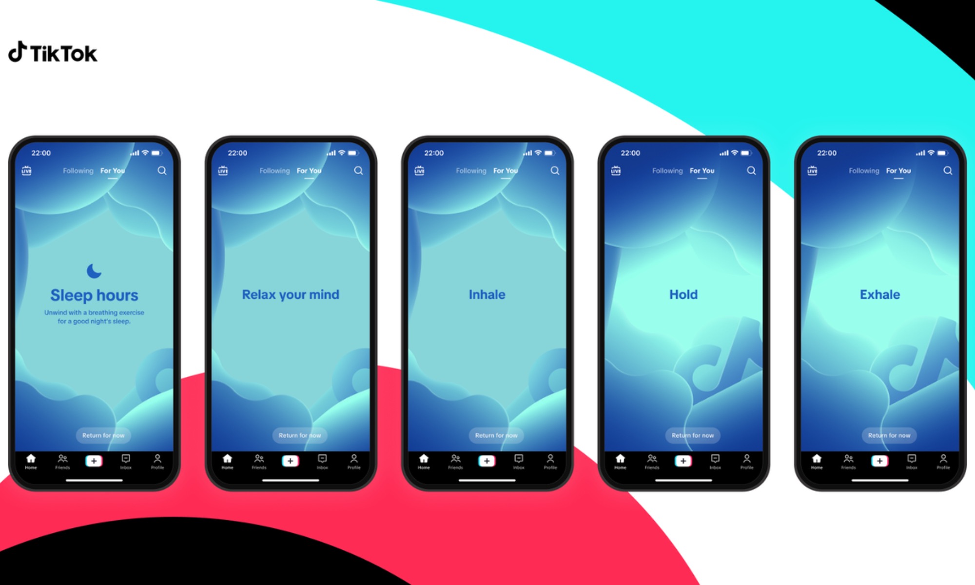 Meditation cues on TikTok