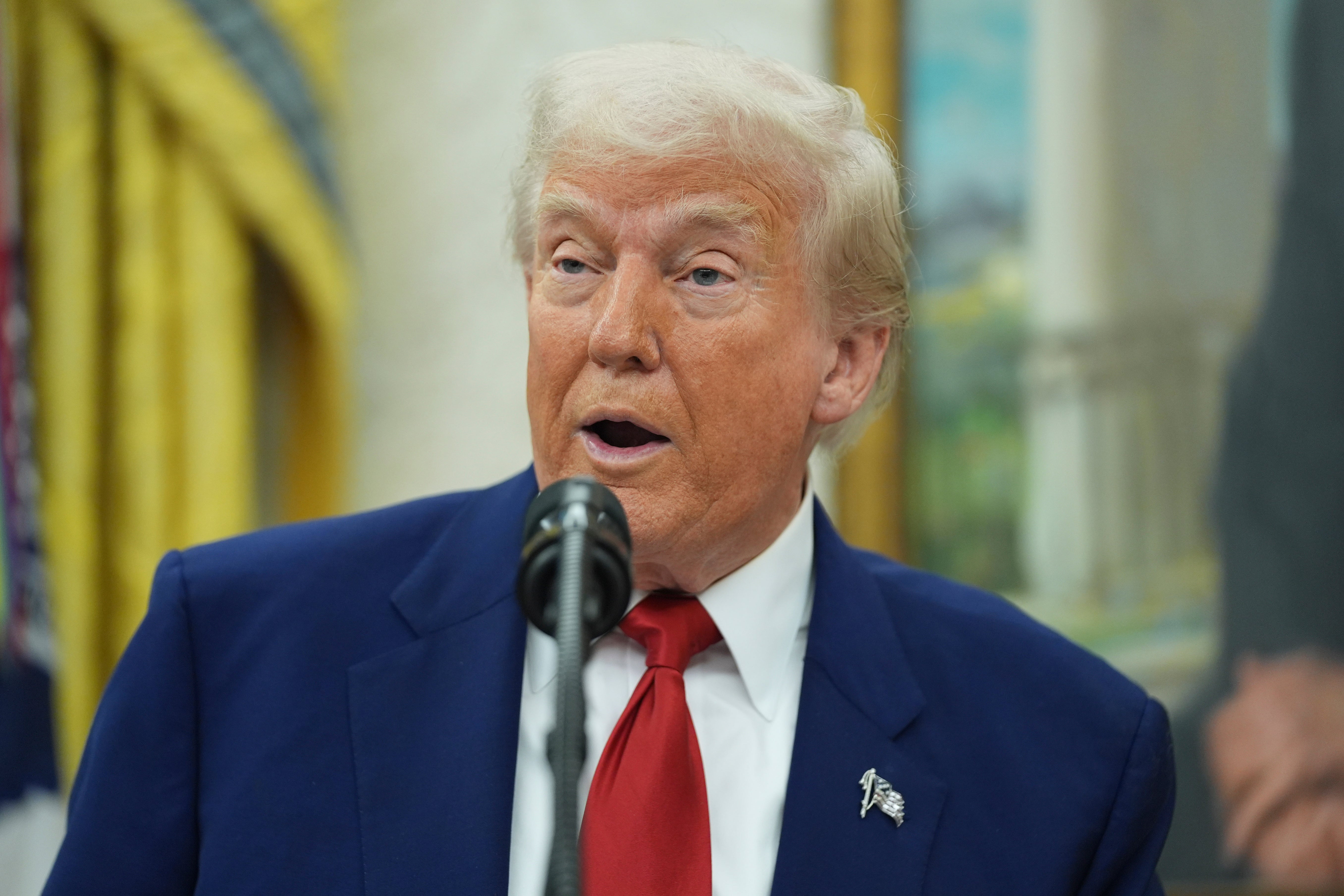 The Trump administration has reacted angrily to the ruling