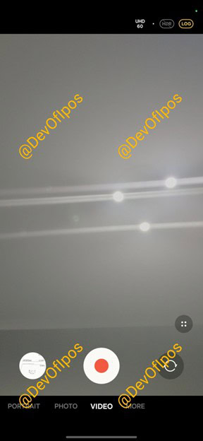 Samsung Galaxy S25 Selfie Camera LOG Mode Leak 1