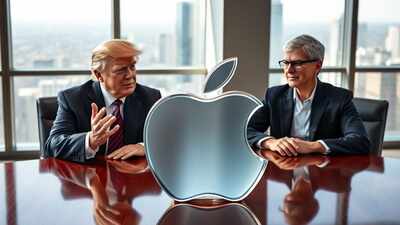 ‘Don’t want you building in India’: Donald Trump’s clear message to Apple CEO Tim Cook  to 'Make in US'