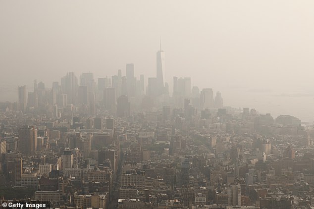 An Air Quality Health Advisory is in effect from 11 am to 11 pm ET for New York City, the Bronx, Kings, Queens, Rockland, and Westchester counties, as well as the Lower Hudson Valley (stock)